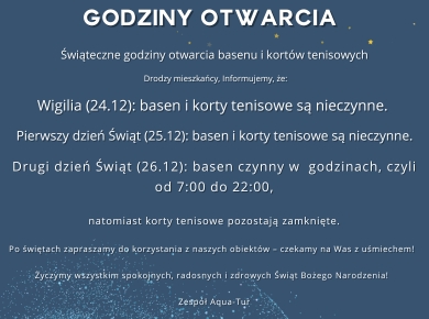 godziny otwarcia