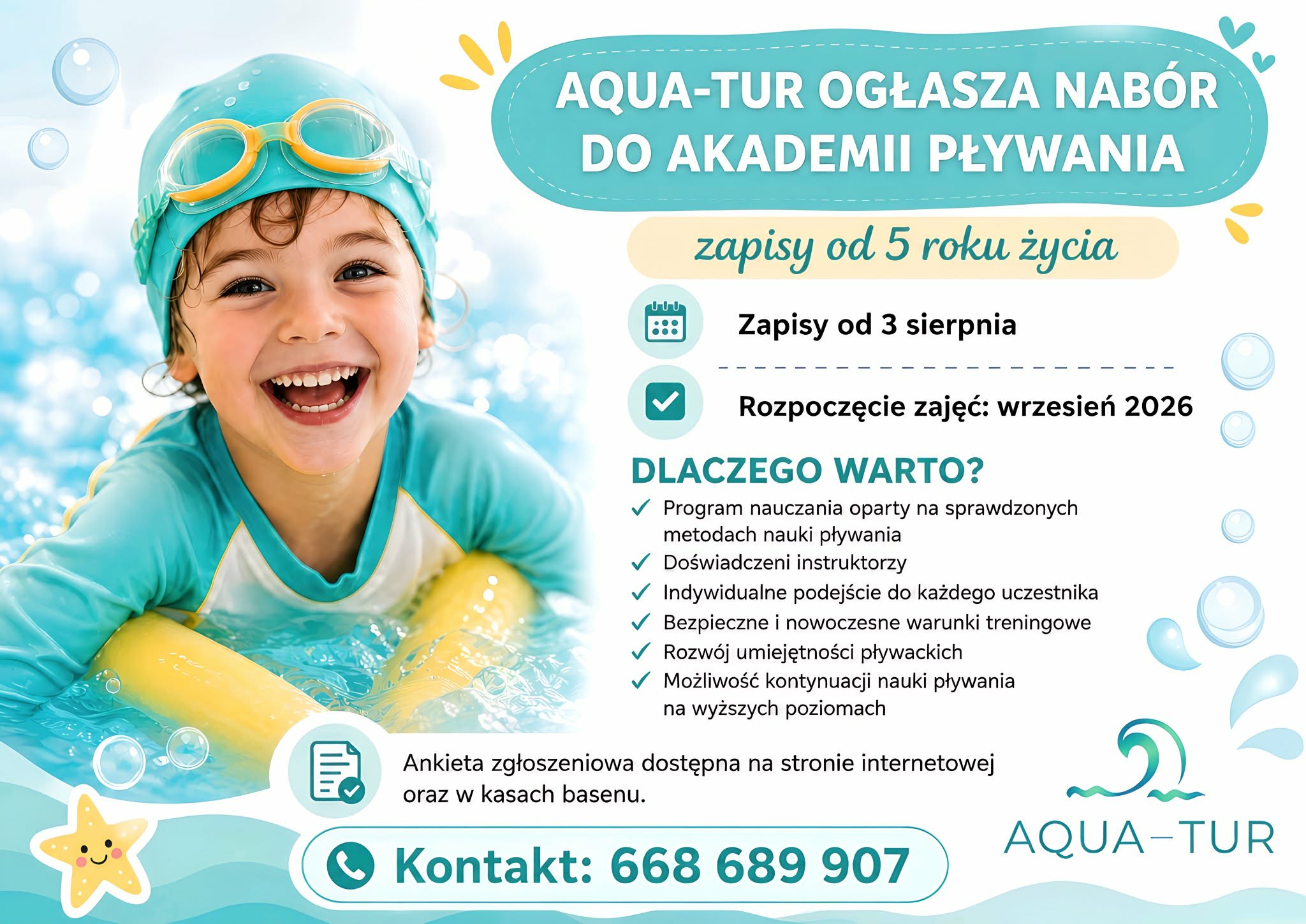 zapisy do Akademii Pływania