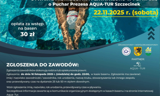 Zdjęcie do Otwarte Mistrzostwa Pentathlonu o Puchar Prezesa Aqua-Tur Szczecinek