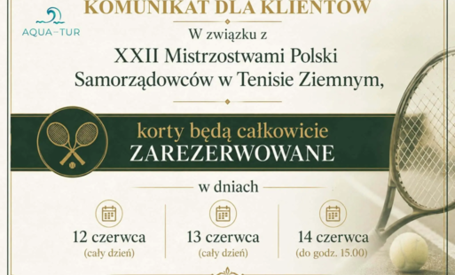 Zdjęcie do Rezerwacja kort&oacute;w tenisowych