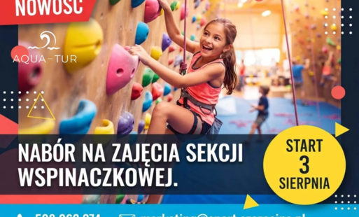 nabór na zajęcia ścianki wspinaczkowej