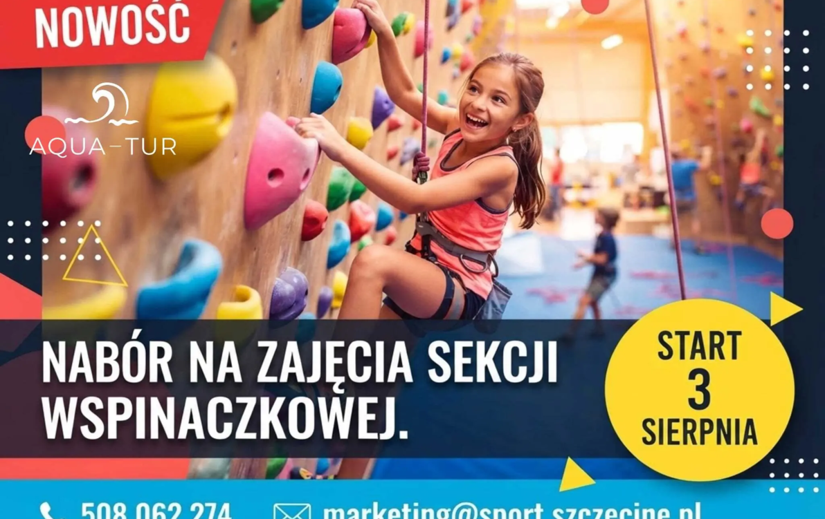 nabór na zajęcia ścianki wspinaczkowej